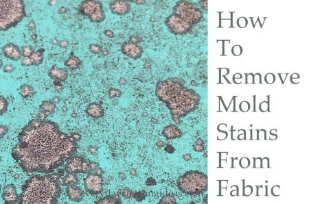 How To Remove Mold Stains From Fabric My Lessons From Experiments