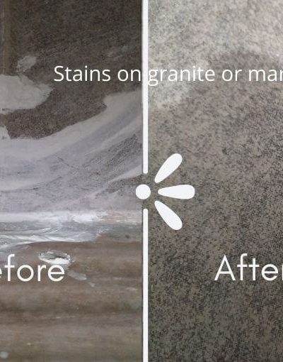 How To Remove and Clean Stains From Granite Or Marble