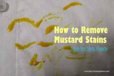 How to Remove Mustard Stains - These Methods Work Like Magic, Act Soon