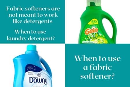 Fabric Softener Vs Laundry Detergent, When To Use What